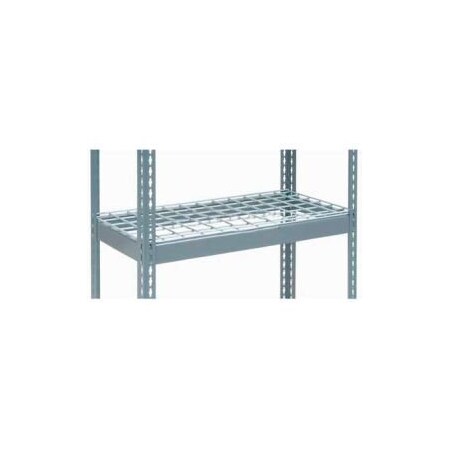 Global Equipment Additional Shelf Level Boltless Wire Deck 36"W x 24"D - Gray 717571